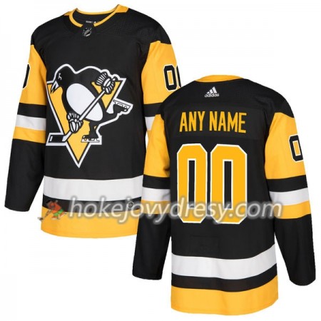 Pánské Hokejový Dres Pittsburgh Penguins Personalizované Adidas 2017-2018 Černá Authentic